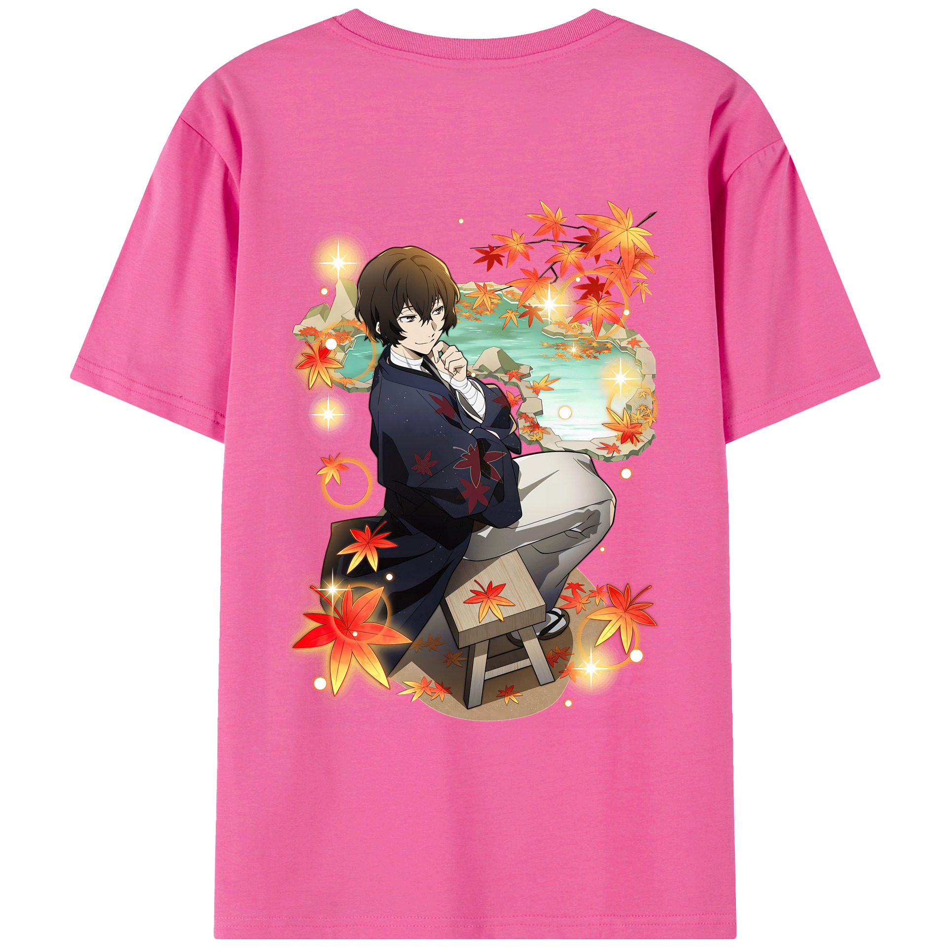 （画像用） 文豪ストレイドッグス Bungo Stray Dogs レディース半袖Tシャツ(バックプリント)